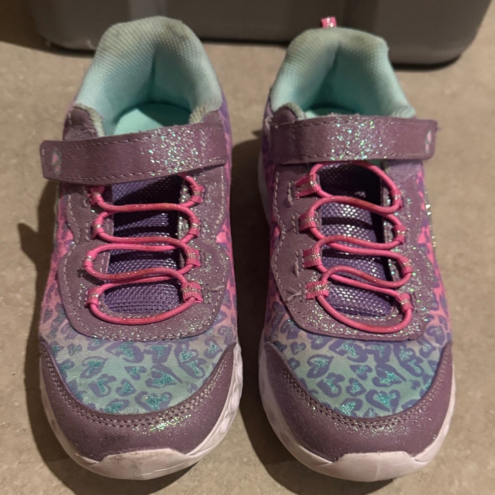 Stylish Kids Sneakers in Purple and Pink